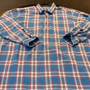 Proper Cloth Plaid Flannel Shirt